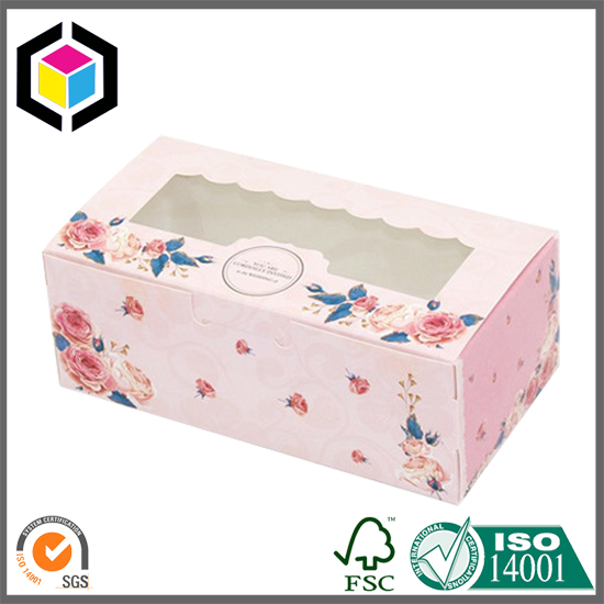 小号蛋糕盒定制，彩印蛋糕包装纸盒，宁波工厂