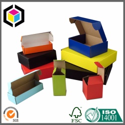 Custom Solid Color Print Corrugated Shipping Box