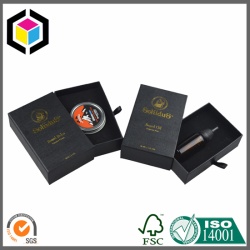 Color Black Luxury Cardboard Paper Gift Box