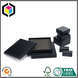 Bespoke Color Print Black Foam Insert Rectangular Cardboard Gift Box
