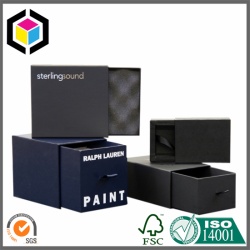 Ribbon Pull Drawer Luxury Cosmetics Paper Gift Box