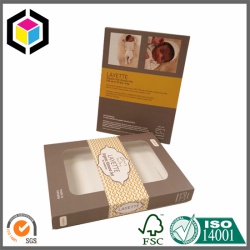 Matte Finish Color Paper Box with Open Window