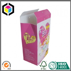 Gable Top Snacks Color Paper Box with Glossy Lamination