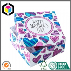 Color Printing Rigid Cardboard Paper Mothers Day Gift Box