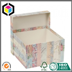 Detachable Lid Rigid Cardboard Paper Gift Storage Box