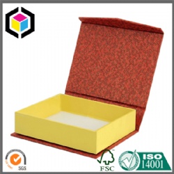 Lid Hinged Rectangular Cardboard Paper Gift Cosmetic Box