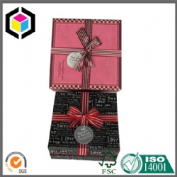 Decorative Design Color Print Rigid Paper Gift Box