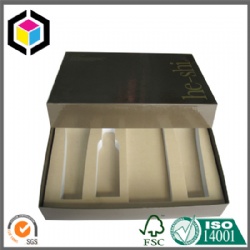 Glossy Laminated Color Print Rigid Paper Cosmetics Gift Packaging Box