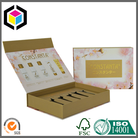 Book Style Rigid Cardboard Cosmetics Paper Box Shanghai