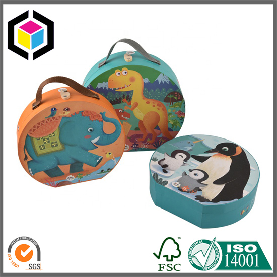 Suitcase Toys Paper Packaging Box with Handle China