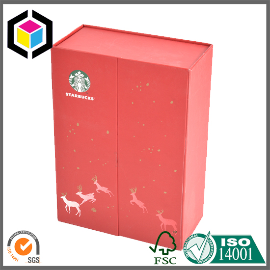 Starbucks Cardboard Rigid Multi Drawer Gift Box China