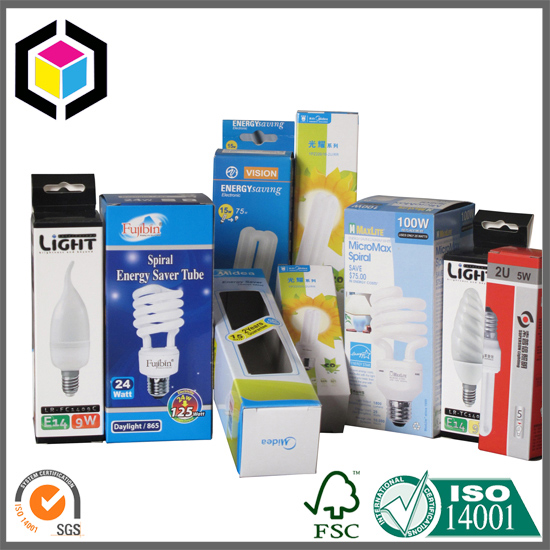 Full Color Litho Print LED Lights Packaging Paper Box