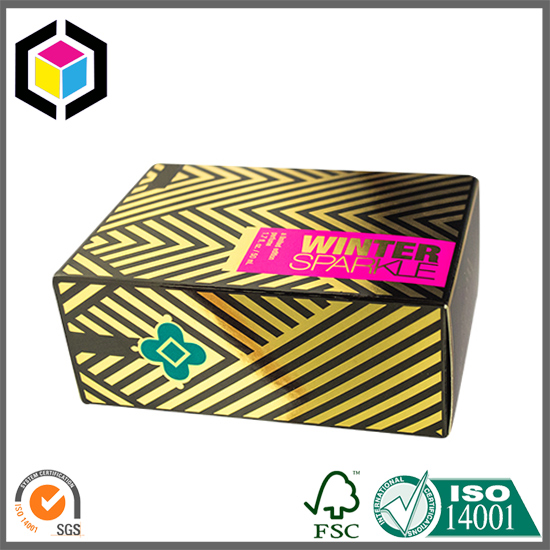 Metallic Color Print Perfume Paper Box
