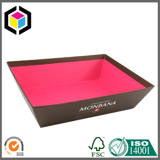 Rigid Cardboard Tray Gift Box for Chocolate Package