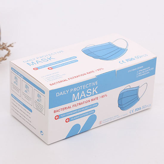 Face Mask Packaging Paper Box Manufacturer