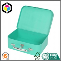 Matte Color Printing Rigid Cardboard Suitcase Paper Gift Box China