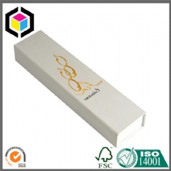 Gold Stamping Logo Cardboard Hair Extension Paper Box