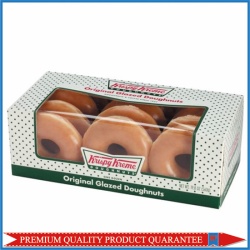 Paper Donuts Box with Clear Window