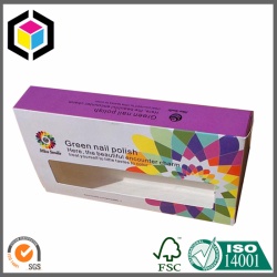 Open Window Color Printing Cardboard Carton Box
