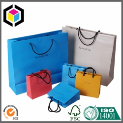 Luxury Color Printing Shopping Paper Bag
