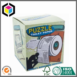 Colored Toilet Paper Cardboard Packaging Box