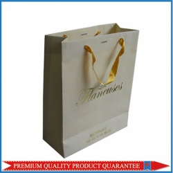 157gsm art paper shopping bag with handle carrier