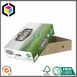 Meat Seafood Package Custom Color Corrugated Packaging Box