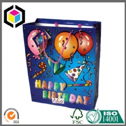 Small Size Wholesale Birthday Paper Bag with Tag