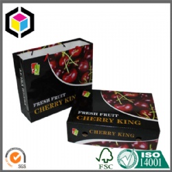 Fresh Fruit Cherry Cardboard Paper Packaging Box