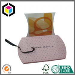 Matte Color Pillow Shape Paper Packaging Gift Box
